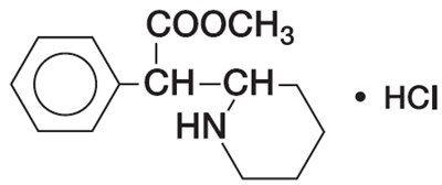 Image Description (Methylphenidate HCl Struct)